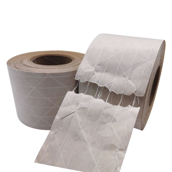 Buy Single Side Hot Melt Adhesive Thickened Kraft Paper Tape 0.12-0.18mm at wholesale prices