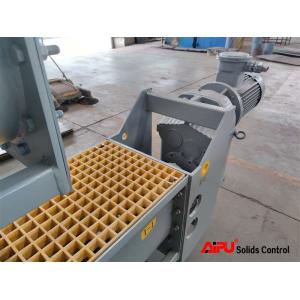 VFD Oilfield Drilling Waste Sludge Screw Conveyor Dia 500mm