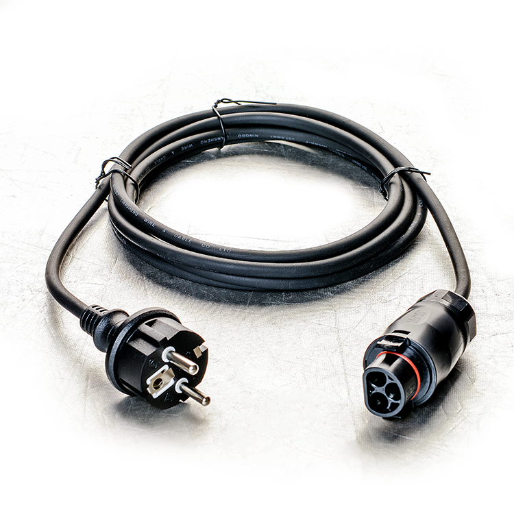 3M LY Berreti Bc01 H07rn-f 0.75mm 1mm 2 Core Rubber Wire 2m 3m 5m 10m Betteri Bc01 Female Schuko Cable Ac Extension Solar Cable