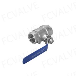 Industrial Applications Stainless Steel Float Ball Valve with Thread End