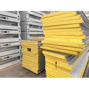 Main Material Galvanized Steel Structure Sandwich Panel Flat Pack Container