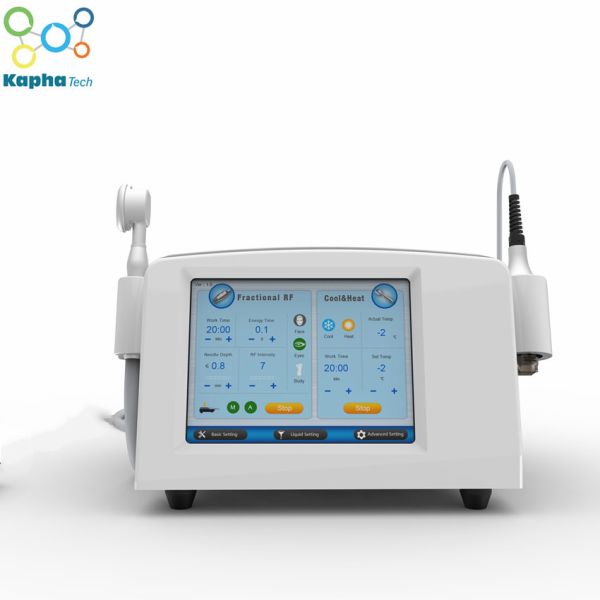 Buy 4 hands Deep Heat Microneedling Fractional RF Beauty Facial Machine at wholesale prices