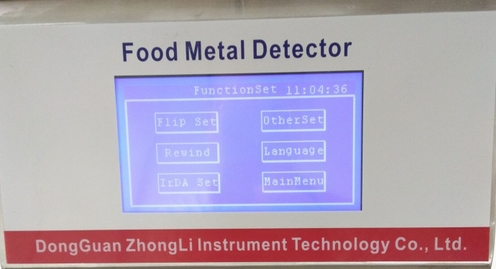 SUS 304 Conveyor Metal Detector Machine For Food Industry High Sensitivity