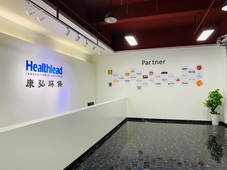 Noiseless Healthlead Household Air Purifier With Paricle Sensor And Real Time PM2.5 Value EPI380