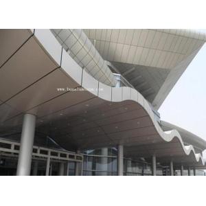 Architectural 3050mm Aluminium Solid Panel Fire Resistant Outdoor