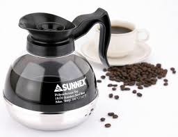 Buy Sunnex Steel Bottom Coffee Decanter Glass Kettle Stainless Steel Cookwares at wholesale prices