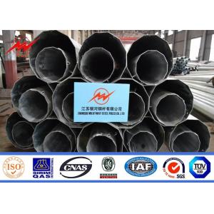 20FT 25FT 30FT Galvanization Electrical Power Pole For Philippines