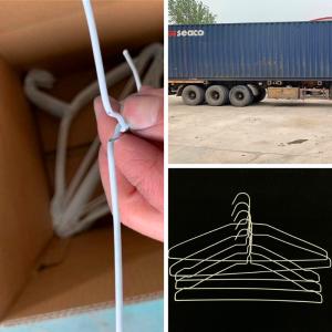 Modern Dry Wire Suit Hanger Powder Coated Environmental Friendly For Launderer