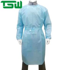 AAMI Level 1 2 3 PP PE Disposable Isolation Gown