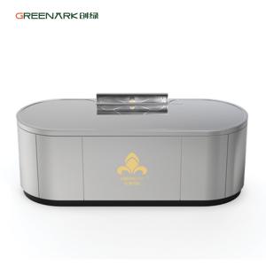 Commercial Teppanyaki Grill Table 2200x860x800mm with 8000W Power