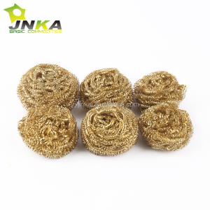 H65 Brass Scourer Pads Copper Scrubber for Kitchen Cleaning