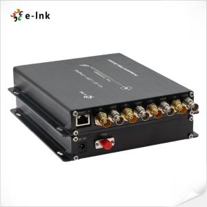 4-Channel 3G-SDI Fiber Converter with Ethernet