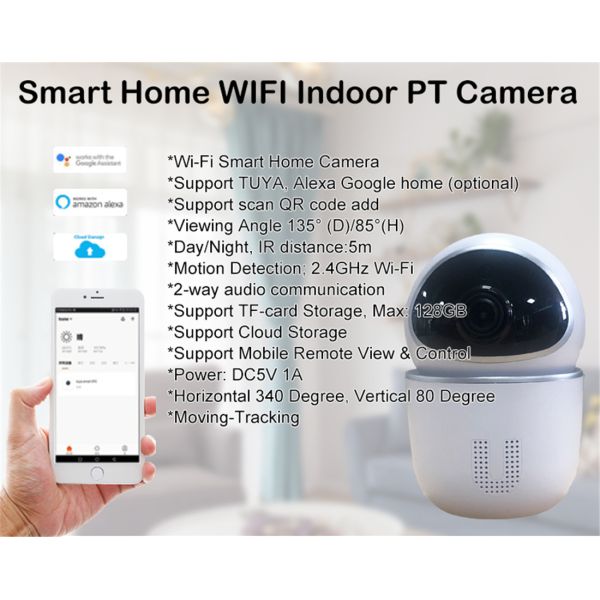 Hot Sale Smart Full HD Wireless IP Camera(JS-P160)