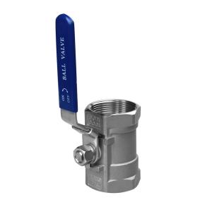 Structure Floating Ball Valve Model NO. Q11F-16P with Locking 1PC Stainless