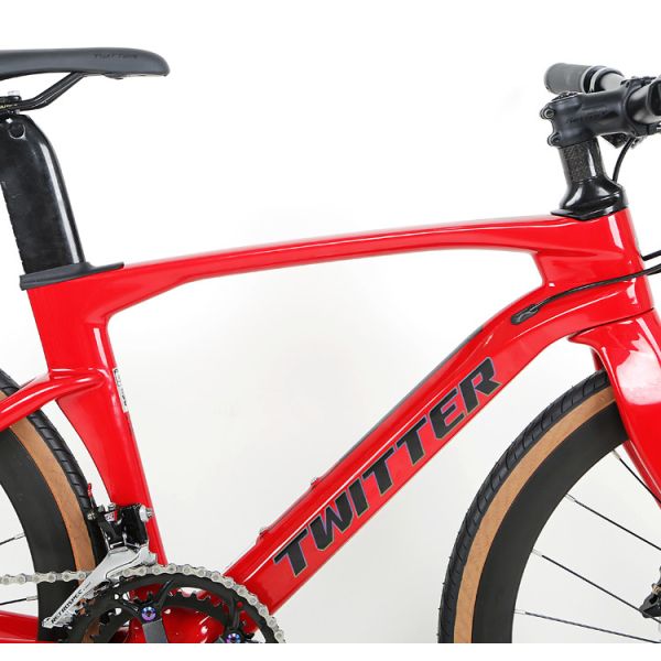 24 Inch Carbon Fiber Road Bike With Hydraulic Disc For 8 12 Years kids