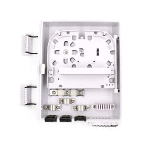 Black / White FTTH Fiber Optic Termination Box Building Distribution Enclosure