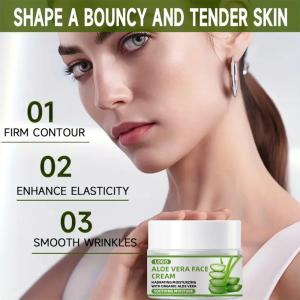 Natural Moisturizer Vitamin E Aloe Vera Anti Aging Repairing Face Cream