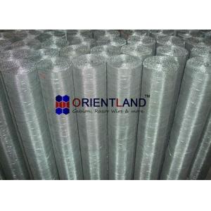 Rigid Galvanized Steel Woven Wire Mesh Panels High Impact Resistance