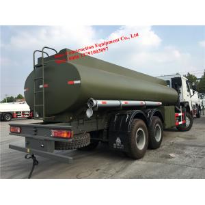 Military Green 6x4 17000L Water Transport Tanker Trucks