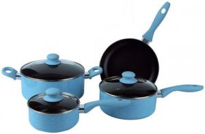 China hot sale look better appearance nonstick aluminum cookware set on sale