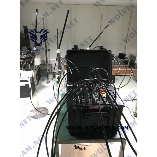 Buy Explosion-proof IED Bomb Jammer 20-1000MHz GSM 3G 4G 5G WiFi5.8g UHF VHF GPS Lojack Remote control cooling fan system at wholesale prices