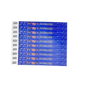 Sequential Numbering Barcoding Tyvek Paper Wristbands Enhance Event Security