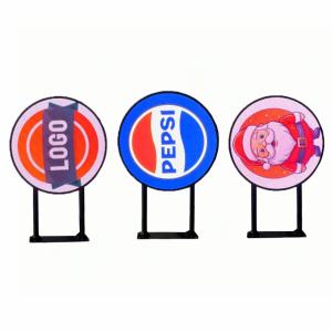 Round Led Display Double Sided led display P4.28 LED Screen Dia-600mm Circular