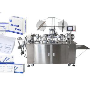 Automatic Medical Alcohol Swab Machine 2.5KW For Disinfection