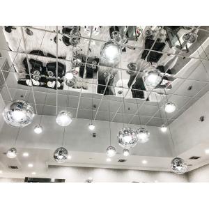 Good Reflection Metal Ceiling Tiles 0.9mm Square Beveled Edge