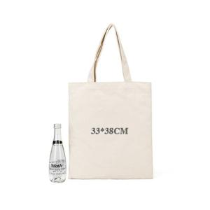 White Medium 8 OZ 50x2.5cm Cotton Canvas Tote Bag
