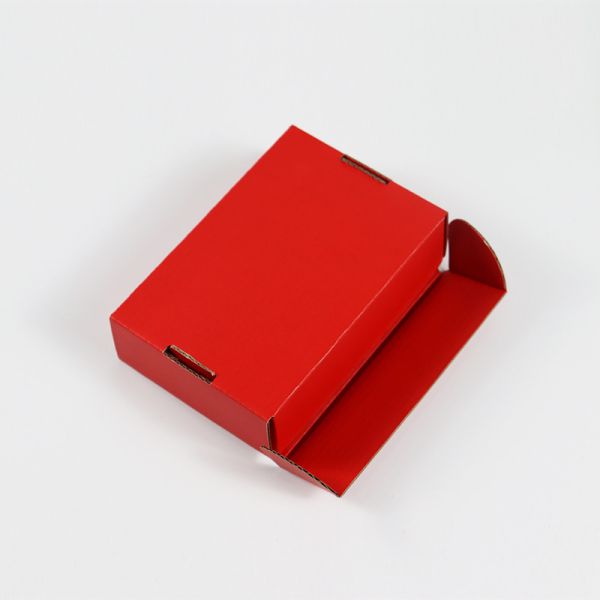 Red Three Layer Corruagated Paper Airplane Box for Shopping & E Commerce