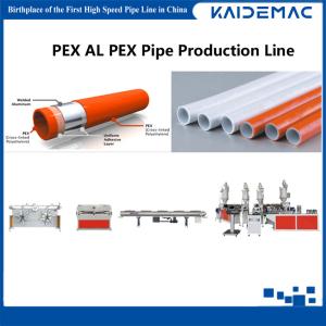 China PEX AL PEX Plastic Aluminum Composite Pipe Extrusion Line / Pipe Extrusion Machine for Plastic Aluminum Pipe Making on sale