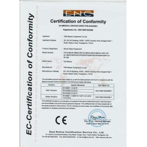 Top Beauty Equipment Co., Ltd Certifications