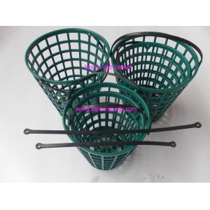 golf basket , plastic golf basket , green plastic golf basket