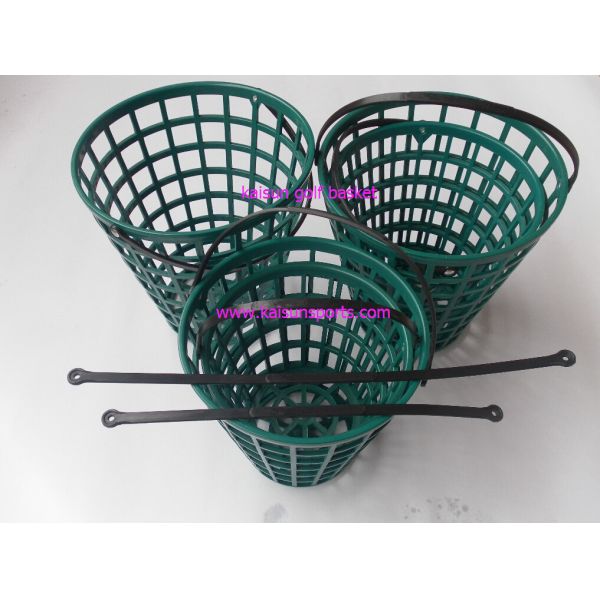 Buy golf basket , plastic golf basket , green plastic golf basket at wholesale prices