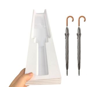 ODM Biodegradable Paper Packaging , Thermoformed Molded Pulp For Umbrella Top