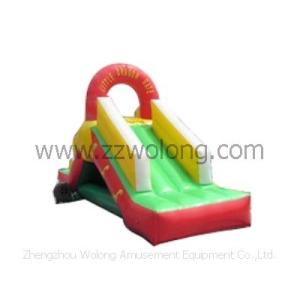 Quality small simple inflatable bounce with slide for sale