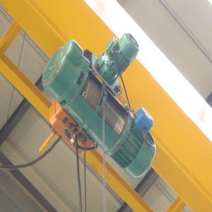 16Ton Single Girder Overhead Crane Electrically Operated Overhead Travelling