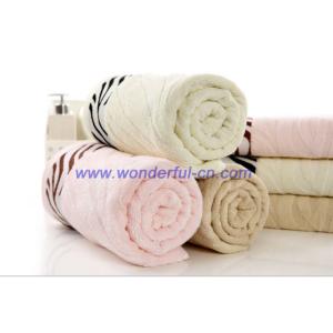 2016 Hot sale pretty Jacquard zebra textured bath towels