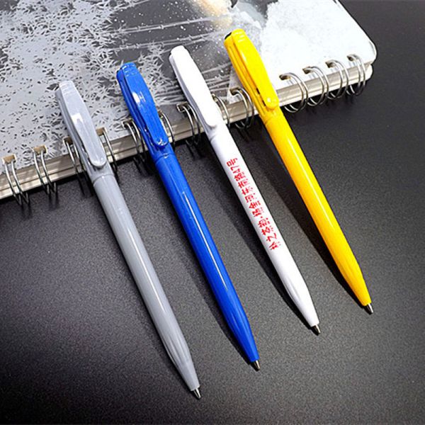 Office School Stationery Personalized Click Ball with Custom Logo Ballpoint Pen