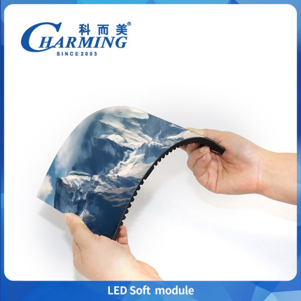 P3 P3.076 P4 Indoor Led Soft Module Low Power Low Heat Fixed Installation For