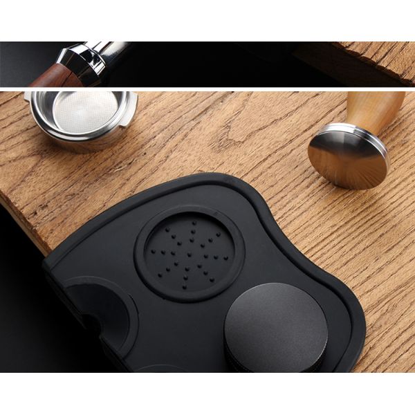 Foam Milk Function Tamper Mat Custom Logo Espresso Tamping Coffee Accessories for Home