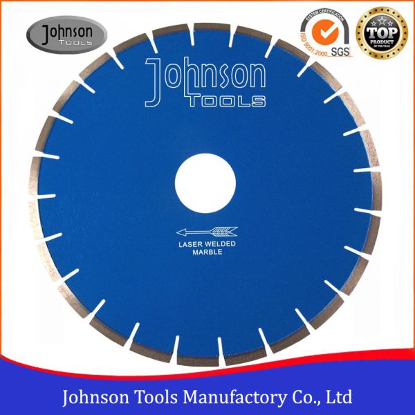 Buy Laser Welded Diamond Rock Saw Blades , Dry / Wet Saw Diamond Blade For Cutting Marble at wholesale prices