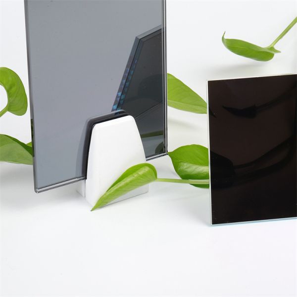 Smooth Edge Building Tempered Glass Heat Resistance