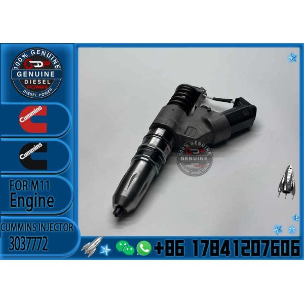 Excavator Accessories Fuel Injector 4903084 3080429 4903319 3037772 for Cummins QSM11 ISM11 M11 for Construction Machinery