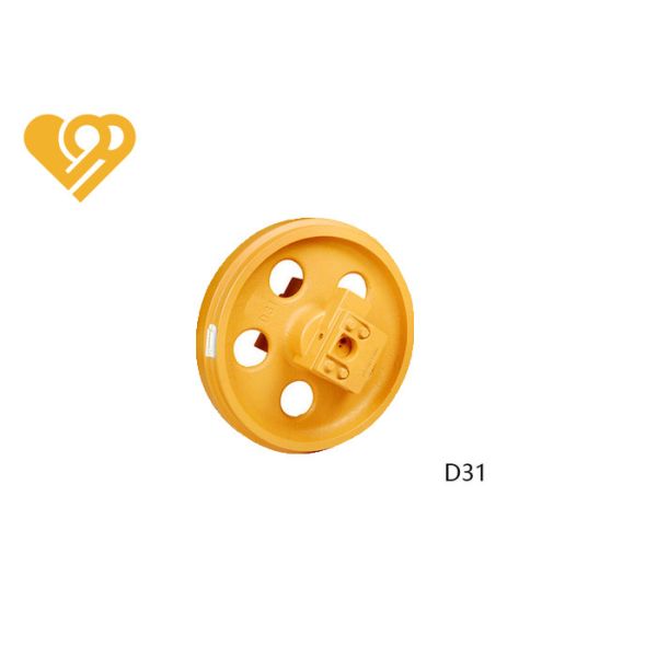 Buy 50Mn Steel Excavator Idler Wheel Bulldozer Front Idler Assembly at wholesale prices