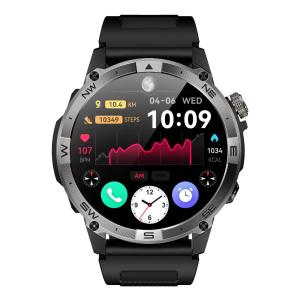 HK08 GPS Smart Watch 1.43 Inch AMOLED Screen 530mAh Battery