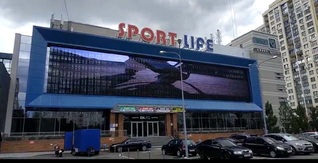 High Brightness Advertising Led Mesh Screen IP65 Outdoor P15.625mm