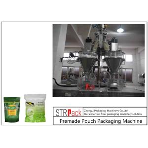 Moringa Seeds Powder Premade Pouch Packaging Machine For Doypack / Zipper Bag