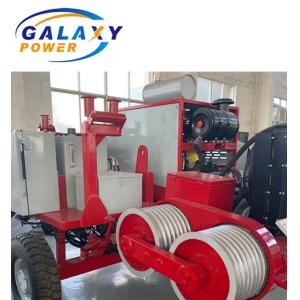 90KN Cable Stringing Equipment For Transmission Overhead Power Lines